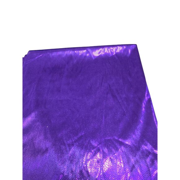 Purple Metallic Fabric For Crafts & Sewing 22" W x 3 yds L - Picture 5 of 6